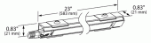 drawing of LED Light Strip in Mounting Extrusion thumbnail