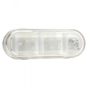 oval dual system led backup light