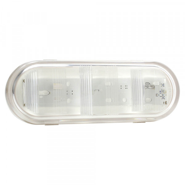 oval dual system led backup light