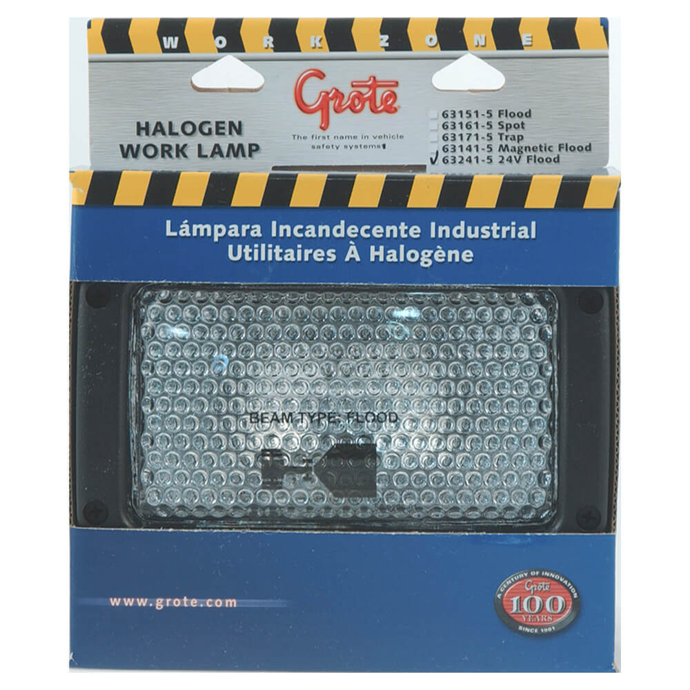 Rectangular Halogen Work Light Grote Industries