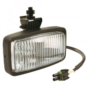 Black Halogen Fog Light