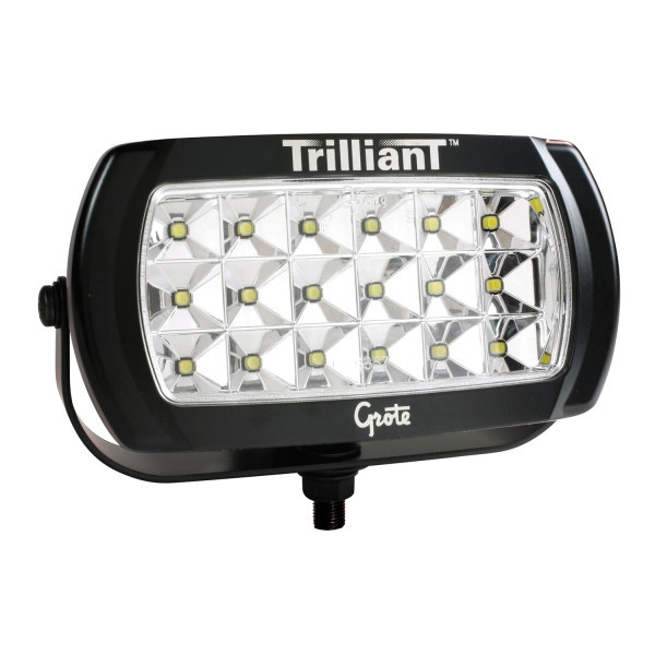 63E51 - Trilliant® LED Work Light, Wide Flood, 12V/24V