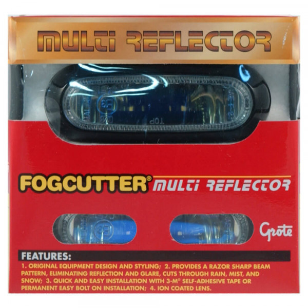 Assortiment de feux antibrouillard halogènes, minces transparents