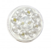 4" round utility light hardwire spot clear