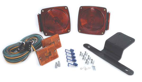 submersible trailer lighting kit kit