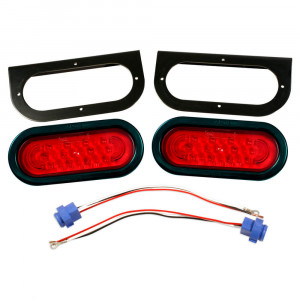 LED Oval Trailer Submersible Lighting Kit