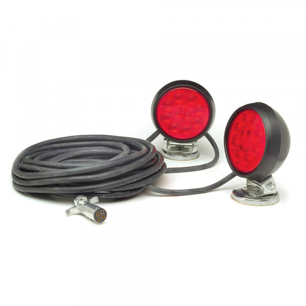 Heavy Duty LED Magnetic towing lights kit