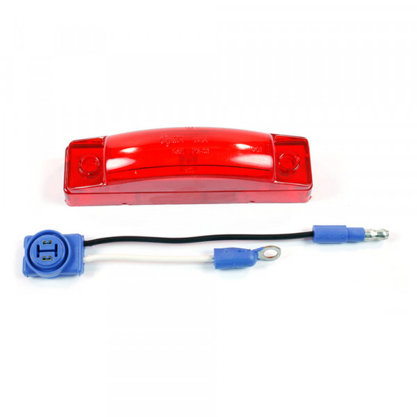 supernova thin line led clearance marker light kit red