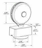 Grote product drawing - Magnetic Towing Light Kit thumbnail