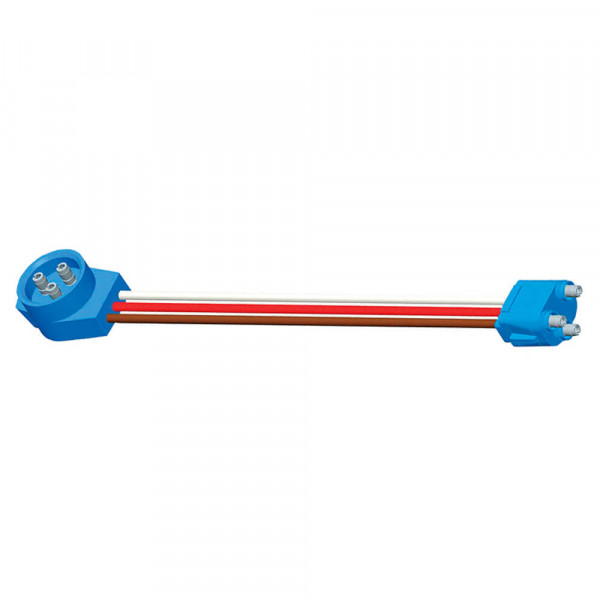 Adapterstecker, Länge: 6", Anschluss mit Stecker für 90°-Buchse