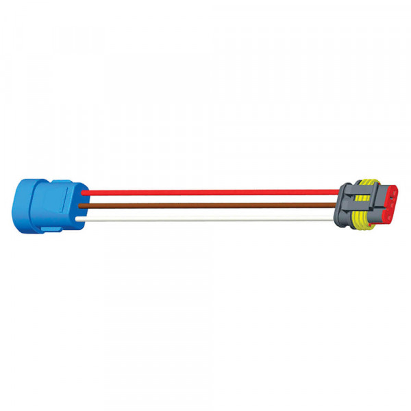 Adapter Plugs for Hard Shell Connectors, 6" Long, Female Pin Harness To Amp Connector