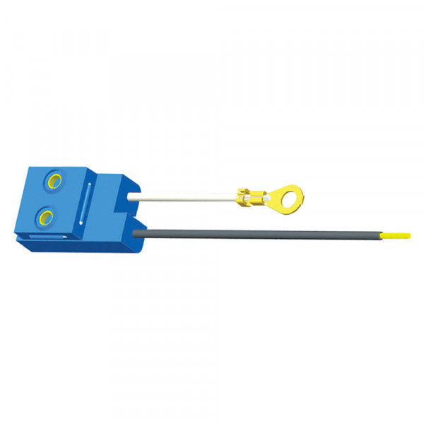 Clearance Marker Pigtail, 6" Long, Universal Replacement, Blunt Cut, Ring Terminal Grommet