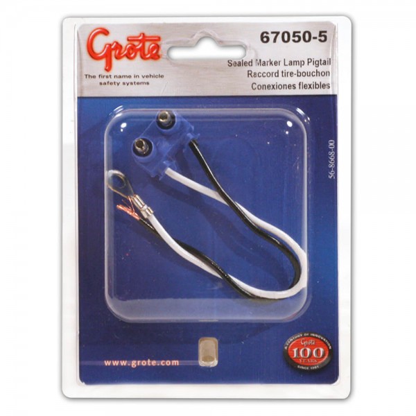 Sealed Marker Light Pigtail in retail package