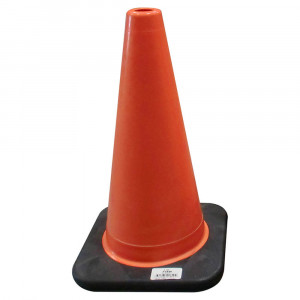 Small orange traffic cone