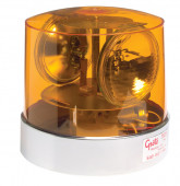 amber 24 volt two sealed beam roto beacon Miniaturbild