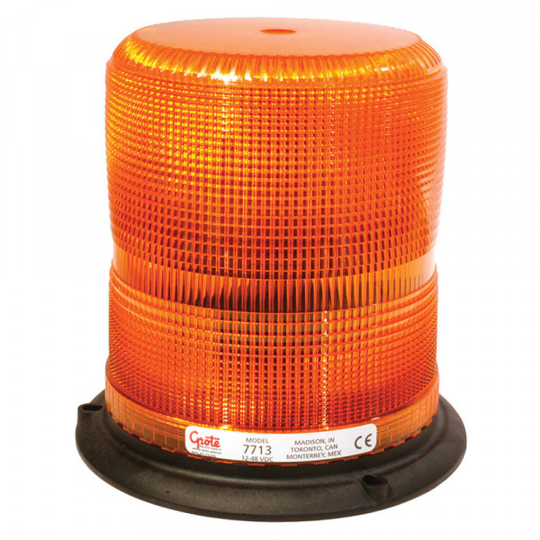 77133 High Profile Class II PlasticBase Strobe Lights, Amber