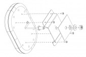 Grote product drawing - Class I Compact LED Light Bar Miniaturbild