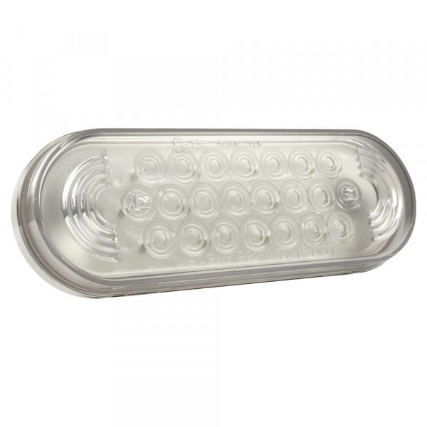 Oval LED Strobe Lights, Clear