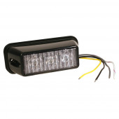 LED Directional Warning Light, Clear