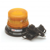Mighty Mini Amber LED Strobe Light With Cigarette Lighter Adapter.