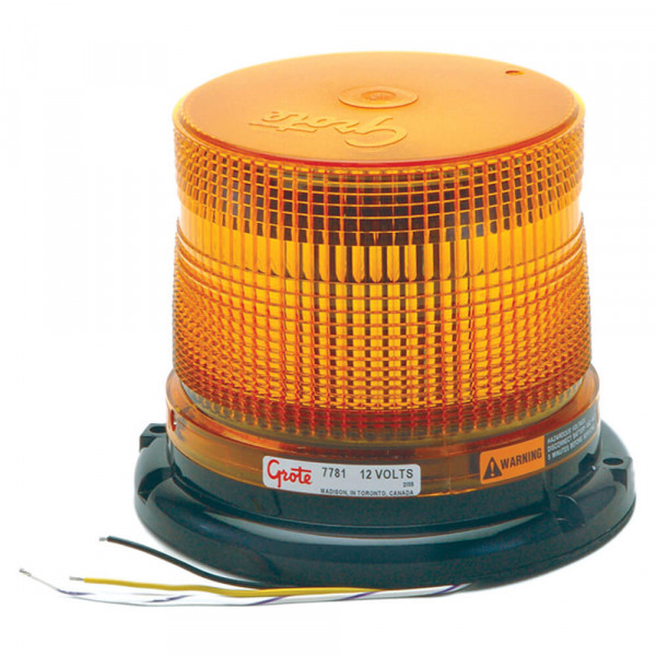 Medium Profile Class II LED Strobe, Amber