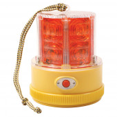 360° Portable Battery Operated LED Warning Light, Red thumbnail