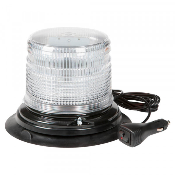 Vacuum Mount White LED Beacon