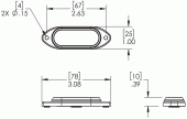 Grote product drawing - LED Directional Light thumbnail