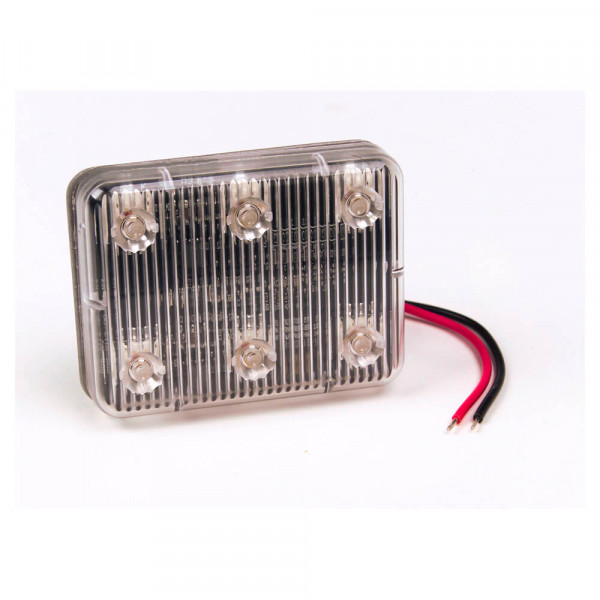 78833 SelfAdhesive LED Auxiliary Light, Amber Rectangle