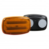 LED Magnetic Warning Lamp Amber 79203-5 multi-view vignette