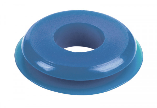 Seals, Polyurethane, Large Face, Blue, 100pk