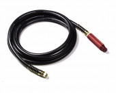 Black rubber air line with red grip thumbnail