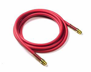 Rubber Air Lines, Length 15', Red