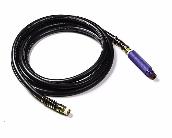 Rubber Air Line with Blue Grip