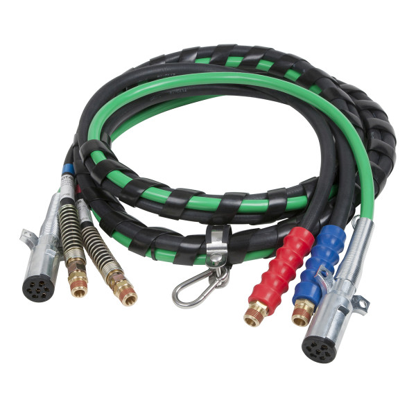 Power Cord and Air Assembly, 15' clamp