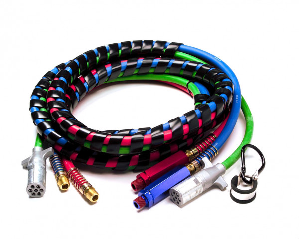 3-in-1 15' ABS Electrical & Air Assemblies.