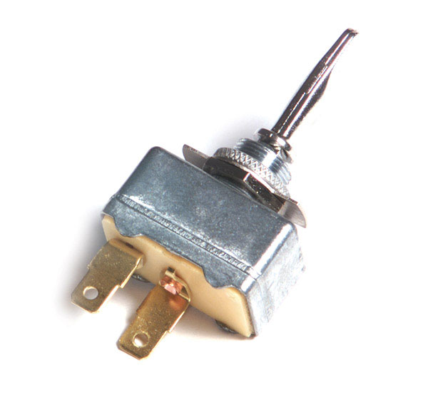 Extra Heavy Duty On/Off 2 Blade 1" x 15/32" 30 Amp Toggle Switch