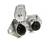 Heavy Duty 7-Way Socket With Enclosed Terminals thumbnail