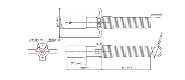 82-1022 Line Drawing