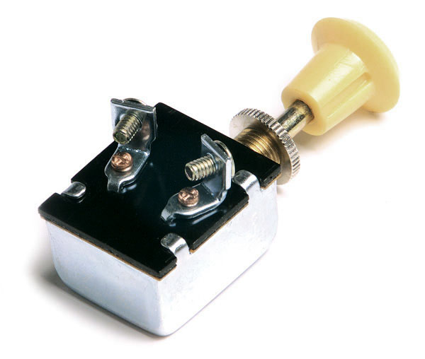 2 Screw On/Off Heavy Duty Push Pull Switch