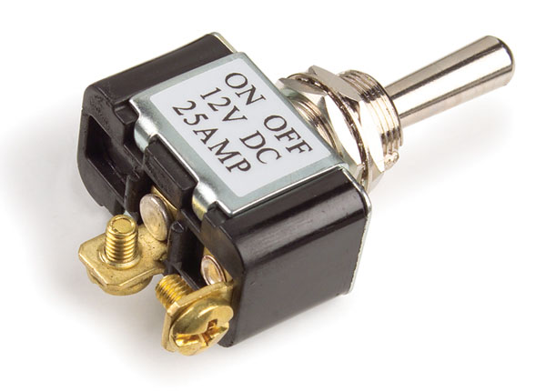 Durite 0-687-01 Momentary Spring Return On/Off Toggle Switch – 25A Rating, Unbranded Replacement