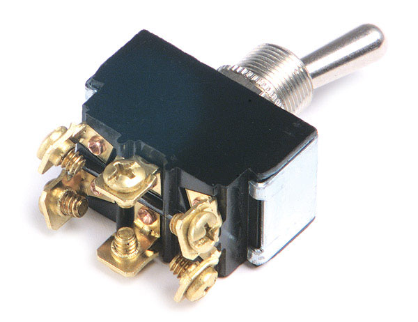 6 Screw On/On Heavy Duty Toggle Switch