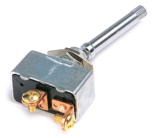 Extra Heavy On/Off 35 Amp 2 Screw 1 1/2" x 15/32" Toggle Switch