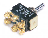 Heavy Duty On/Off/On 15 Amp 6 Screw Toggle Switch Miniaturbild