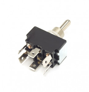 Heavy Duty 6 Blade 20A On/Off Toggle Switch