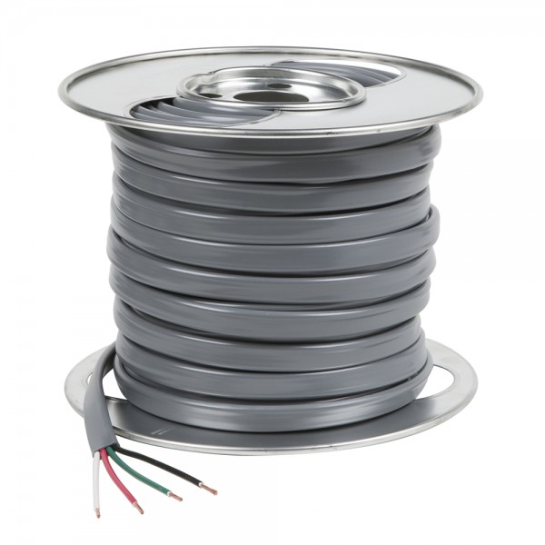 PVC Jacketed Brake Cable, 14 Gauge, Conductor 4, Wire Length 100'