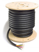 Trailer Cable, 6/14 & 1/12 Gauge, 7 Conductor, Wire Length 50' thumbnail