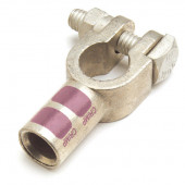 84-9050 - Straight Barrel Clamps, 2 Gauge, Green