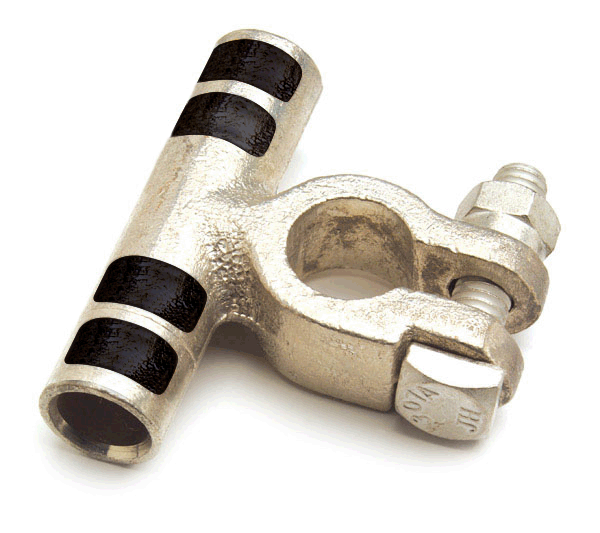 Positive 1/0 Gauge Flag Connector Clamp