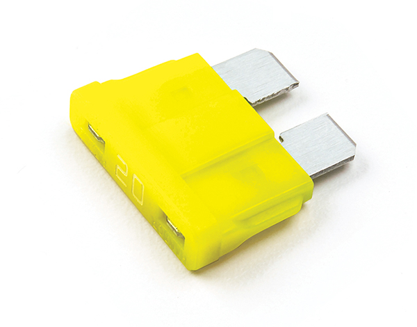 Yellow Standard Blade Fuse With LED Indicator